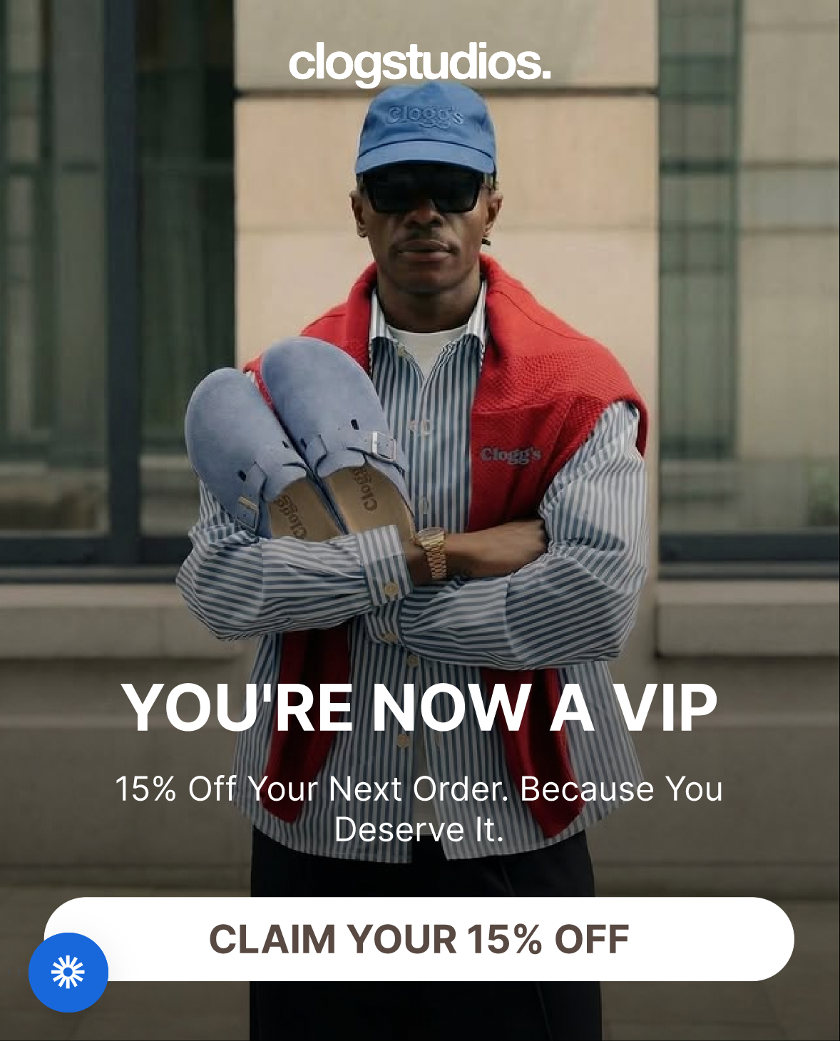 Clog Studios VIP email designed by Inboxo